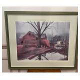 Signed Numbered Print Old Fashioned Visit