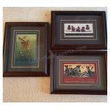 Framed Expo Prints 9x11.5 Signed on glass