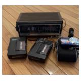 Alarm Clock ,Sony Walkman & Digital Camera