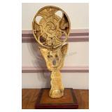 RIP Execution Memorial Bone Carved