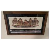 Signed Art LaMay Print The Girls 18x30