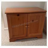 Pine Wood Cabinet 18x30x24.5 inches tall