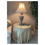 Wildwood Table lamp, Books & accent table