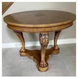 42.5x30 inches tall Claw footed Entry Table