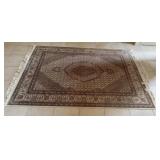 61x84 Tabriiz Mahii Indian Rug
