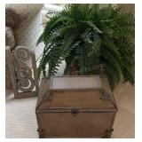 Faux Fern, Decretive Box & detail