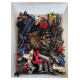 Small Tote of Hot Wheels Action Figures & More