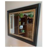Large Beveled Glass Wall Mirror 41.5x53
