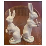 Lladro Rabbit figurines
