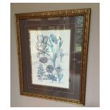 Framed Botanical Print 28x34