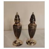 Vintage Stamped 375 Salt and Pepper Shakers