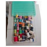 Assorted Spools of Thread