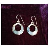 Sterling Silver 925 Pierced Earrings