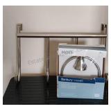 Moen Towel Bar and Over the Door Hook Rack