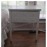 JcPenny Sewing Machine in Painted White Table