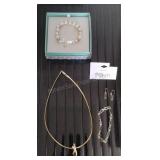 Gold Tone/Silver Tone Dual Sided Slide Choker