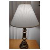Brass Tone Table Lamp 29'