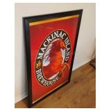 Mackinaw Island Brewhouse Framed Poster 39x27