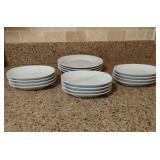 IKEA Oval Side Plates 12 and 4 IKEA Salad Plates