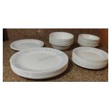 Corelle Sea & Sand Dinnerware -10 Dinner Plates,