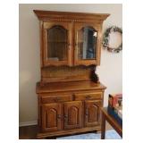 Kincaid Solid Wood Furniture Lighted  Hutch