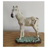 Vintage Cast Iron Horse Figure