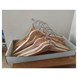 16 Wooden Hangers