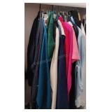 Ladies Clothing Closet Section - Size L/Assorted
