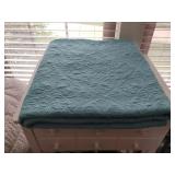 Turquoise Colored Quilt
