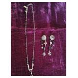 1928 Brand Costume Jewelry Necklace and Costume