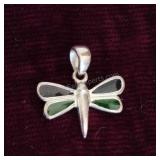 Sterling 925 Dragonfly Pendant