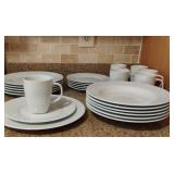 IKEA White Dinnerware Service for 6