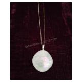 Sterling Silver 925 18in Necklace with Pendant