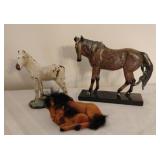 Vintage Cast Iron Horse Figure/Assorted Horse