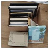 Box of Assorted Picture Frames 5x7, 8x10