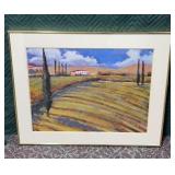 Framed Print Pastoral Fields Craig Alan 24x30