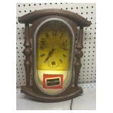 Black Label Beer Lighted  Wall Clock
