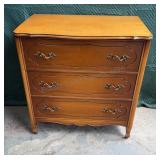 French Provincial style chest Of Drawers Solid
