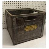 Vintage Detroit Erie Dairy Crate