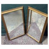 Pair of Framed Wall Mirrors