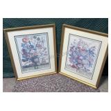 Framed Botanical Prints 19x23.5