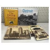 Group Of Detroit Books (5)