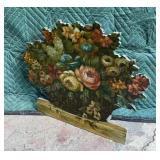 Hand weighted Wood Painted Door Stop