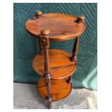 Ethan Allen Knotty Pine Plant Stand 27 inches
