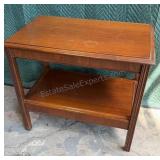 Solid Wood Side Table 18x28x24.5 inches tall