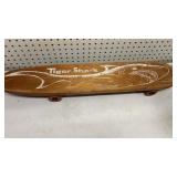 Wooden Chicago Tiger Shark Skateboard
