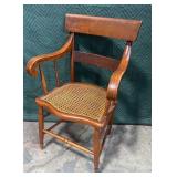 Antique Cane Seat Chair