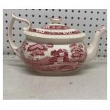 Spode Copeland Pink Tower teapot