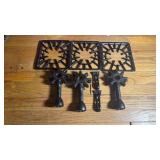 Group of Cast Iron Burners