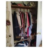 Bedroom Closet Contents - Mixed Clothing